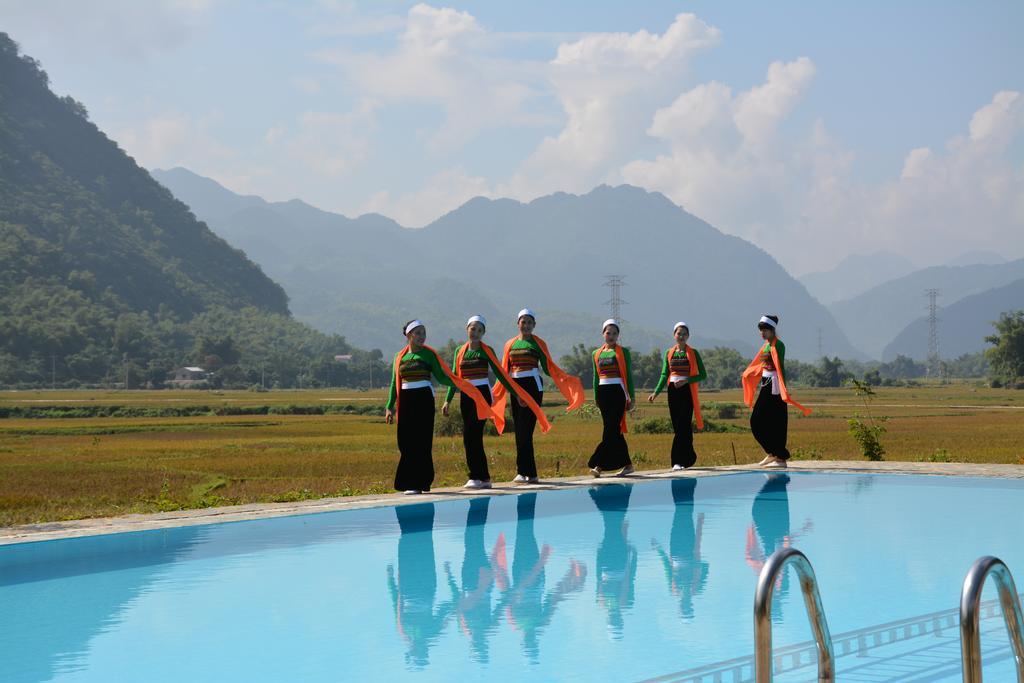 Sol Bungalows Hotel Mai Chau Exterior photo