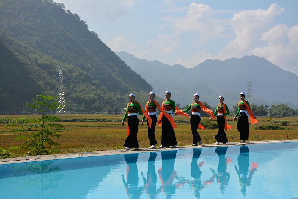 Sol Bungalows Hotel Mai Chau Exterior photo